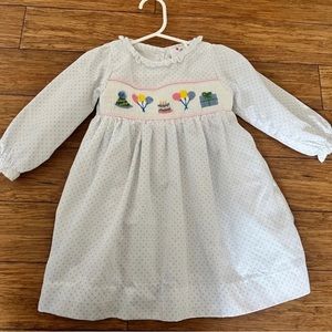 Smocked Birthday Dress